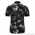 Mens Summer New Camouflage Printed Short Sleeve Fashion Lapel Camo Shirt Tops Green B07PRCVZ1V